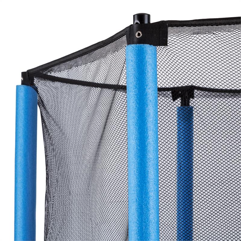 KLARFIT Rocketkid, trampolína, Ø140cm, bezpečnostná sieť, bungee pruženie, od 3 rokov – Obrázok 4