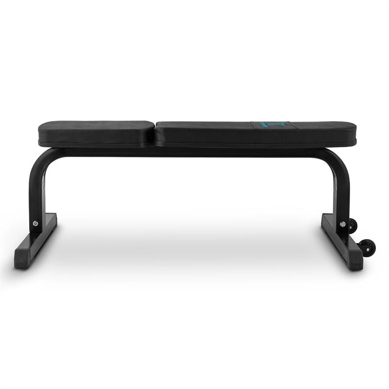 Capital Sports Flat B, čierna, 250 kg, rovná lavička, lavička na činky, oceľ – Obrázok 2
