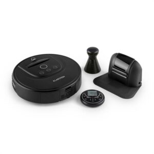 Klarstein Cleanhero, robotický vysávač, automatický, diaľkové ovládanie, čierny
