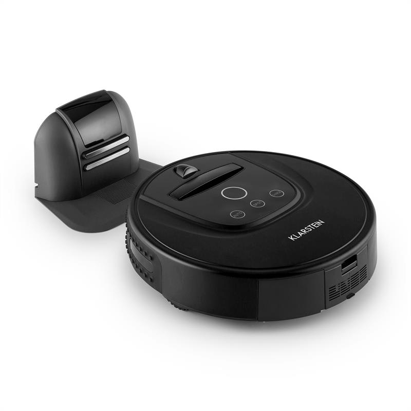 Klarstein Cleanhero, robotický vysávač, automatický, diaľkové ovládanie, čierny – Obrázok 3