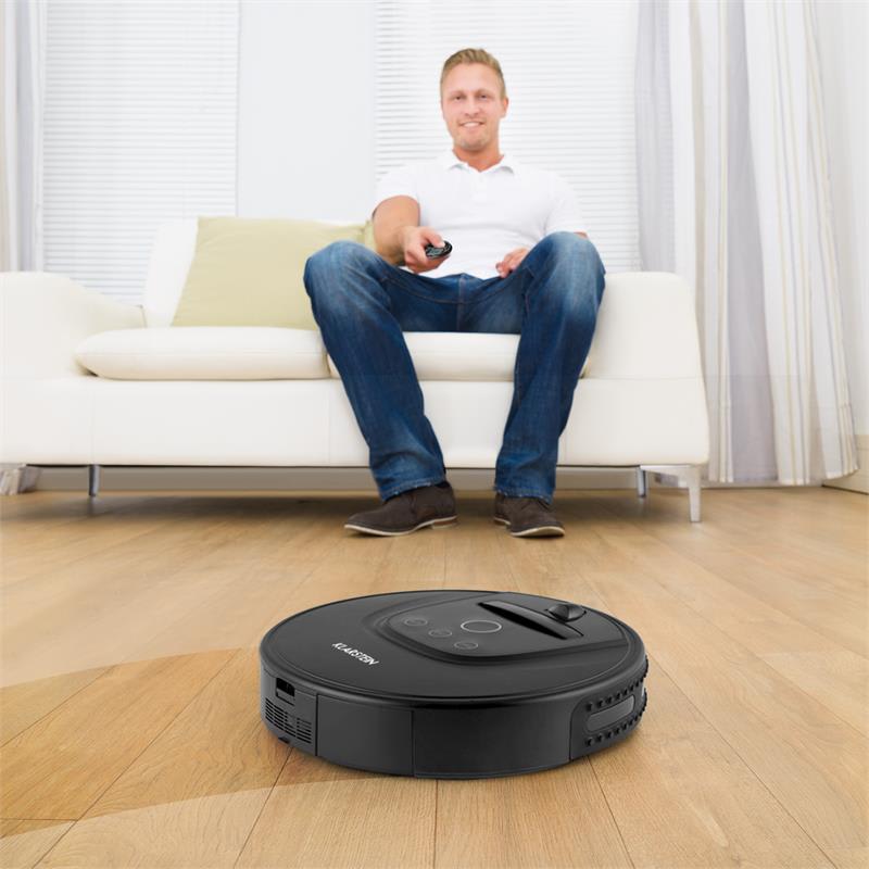 Klarstein Cleanhero, robotický vysávač, automatický, diaľkové ovládanie, čierny – Obrázok 5