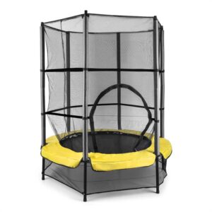 KLARFIT Rocketkid, trampolína, Ø140cm, bezpečnostná sieť, bungee pruženie, od 3 rokov