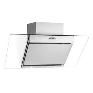 Klarstein Zola 90, digestor, 90 cm, nástenný, 635 m³/h, dotykové ovládanie, nehrdzavejúca oceľ, strieborný