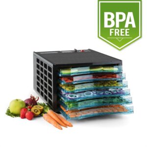 Klarstein Fruit Jerky 6, sušička, dehydrátor, 630 W, 6 poschodí, bez BPA