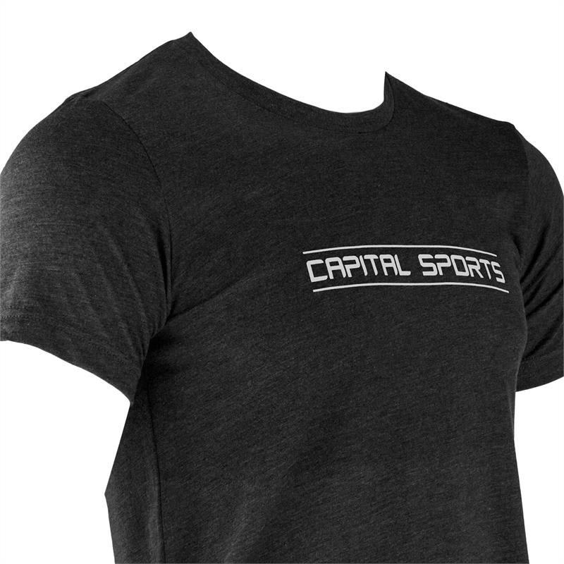 Capital Sports tréningové tričko pre mužov, čierne, veľkosť XL – Obrázok 2