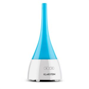 Klarstein Etheria, aromatický difuzér, zvlhčovač vzduchu, LED, ultrazvuk, tyrkysová/biela