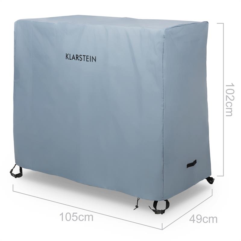 Klarstein Protector 105PRO, kryt na gril, 49 x 102 x 105 cm, vrátane tašky – Obrázok 5