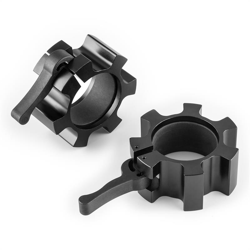 Capital Sports Tigthor, čierne, uzávery na činky, pár, 50 mm – Obrázok 5