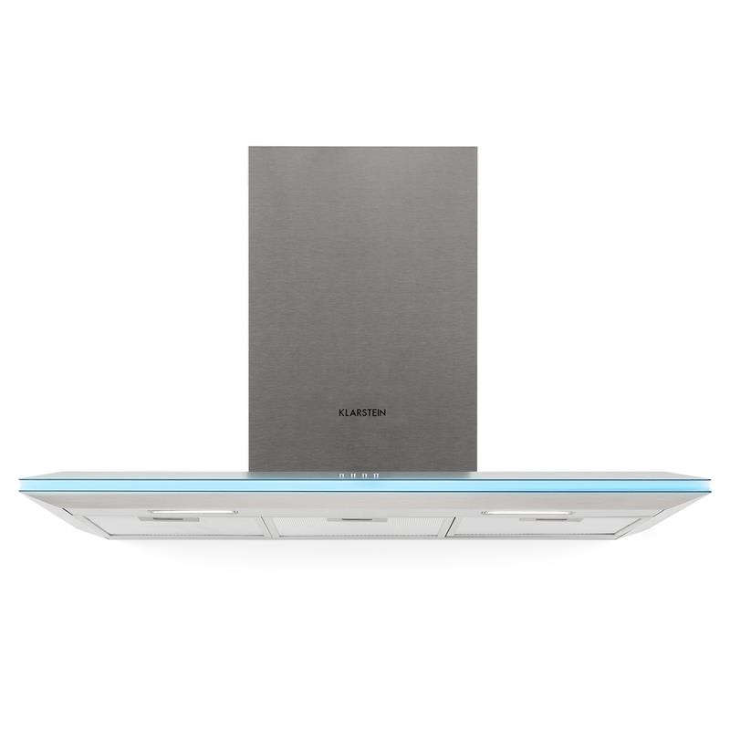 Klarstein Violetta Bianco, odsávač pár, 90 cm, nástenná montáž, 541 m³/h, LED – Obrázok 3