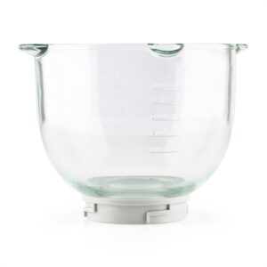 Klarstein Allegra Bowl, sklenená misa, 3 l, príslušenstvo, náhradný diel, kuchynský robot