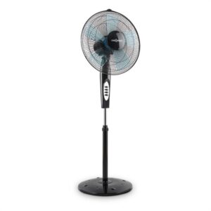 OneConcept Black Blizzard 2G, čierny, 50 W, 41 cm, stojaci ventilátor, okrúhly stojan