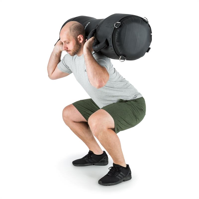 Capital Sports Agoniz Power Bag, boxovacie vrece, vrece s pieskom, 28 kg, 4 držadlá, syntetické vlákno – Obrázok 3