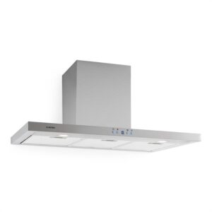 Klarstein Limelight, ušľachtilá oceľ, digestor, ušľachtilá oceľ, 90 cm, 620 m³/h, trieda A