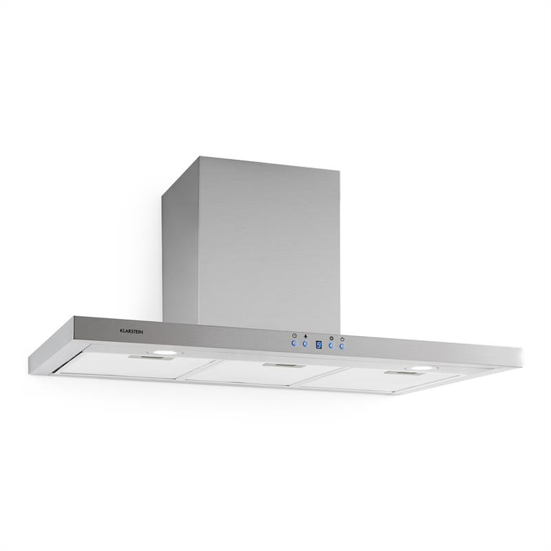 Klarstein Limelight, ušľachtilá oceľ, digestor, ušľachtilá oceľ, 90 cm, 620 m³/h, trieda A