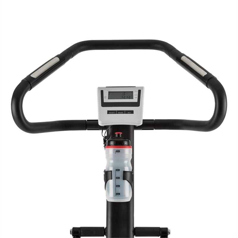 KLARFIT Treppo, čierny, power stepper, domáci trenažér, senzor pulzu, skladací – Obrázok 4