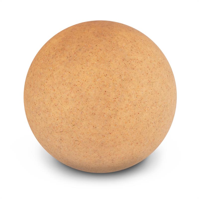 Lightcraft Sandshine M, záhradné svietidlo, guľové, Ø 30 cm, pieskovec
