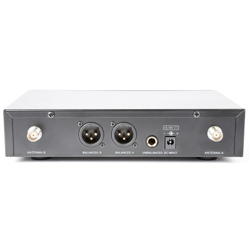 Power Dynamics PD781, bezdrôtový 2 x 8-kanálový UHF mikrofónový systém – Obrázok 2
