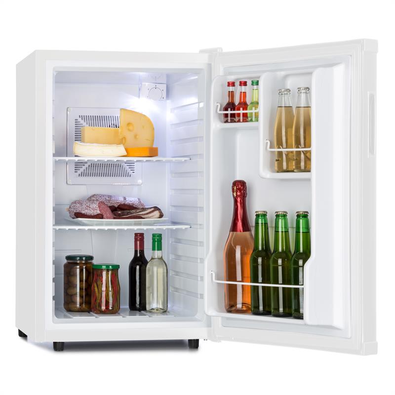 Klarstein Beerbauch chladnička minibar, 65 l, trieda A, biela – Obrázok 5