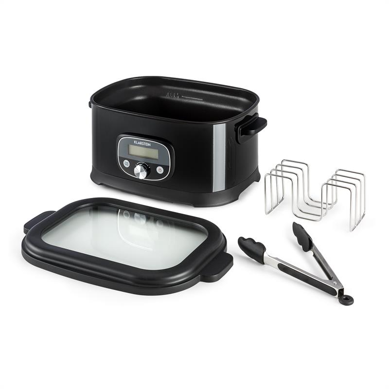 Klarstein Jacuzzi, čierny, varič sous vide, 6 l, 520 W, +/-0,5 °C, LCD, ušľachtilá oceľ – Obrázok 5