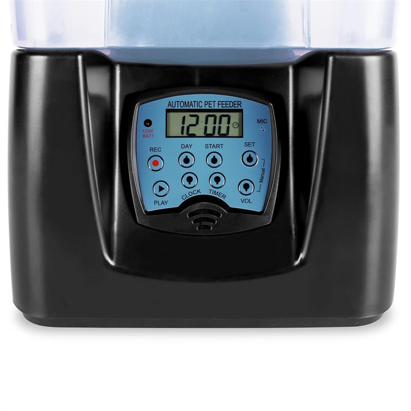 OneConcept Petbutler, čierny, automat na kŕmenie, 10,6 l – Obrázok 4