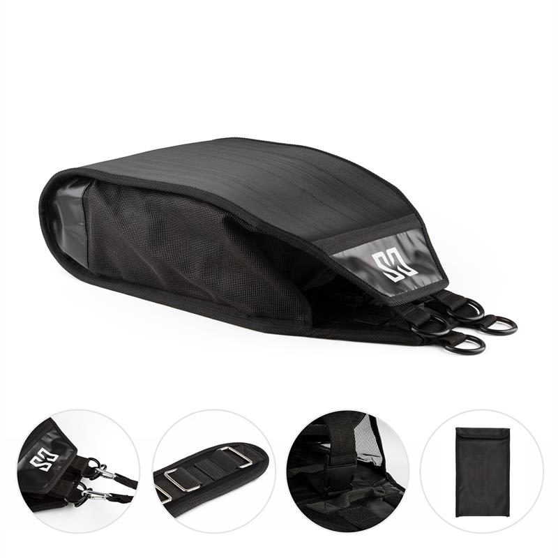 Capital Sports Grindor Power Sled, odporové sane, 40 kg max., opasok, 4 vrecká – Obrázok 2