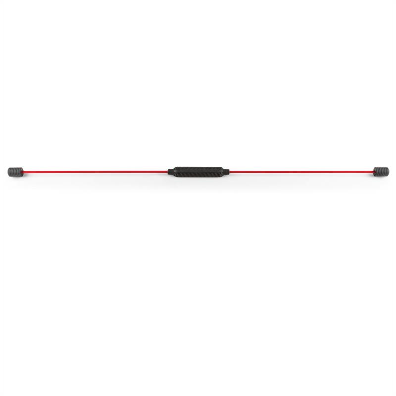 KLARFIT FL160EX Flexbar Swing Stick kmitacia tyč, fitness prístroj, červená farba – Obrázok 5