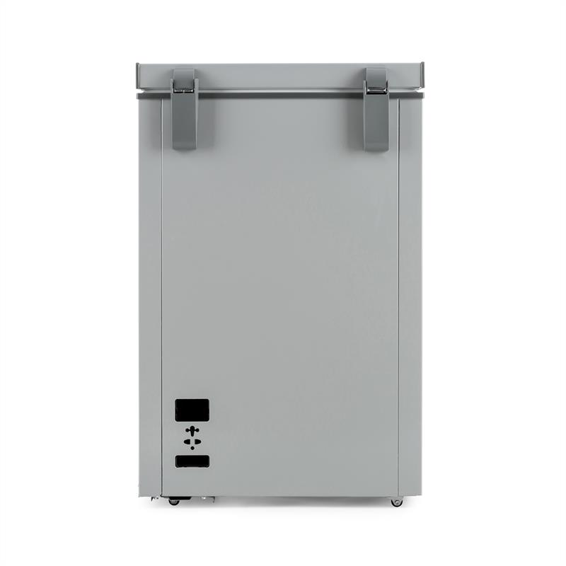 Klarstein Iceblokk, 98 l, sivá, mraznička, mraziaca truhlica, 75W E – Obrázok 4