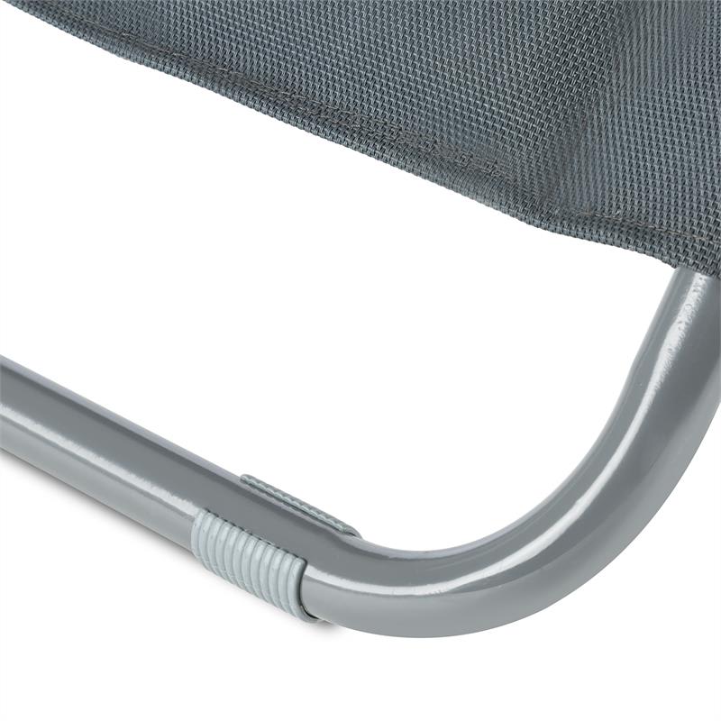 Blumfeldt Vitello Noble, lehátko, 70 x 110 x 140 cm, priedušná tkanina, odolné voči poveternostným vplyvom, skladacie – Obrázok 4