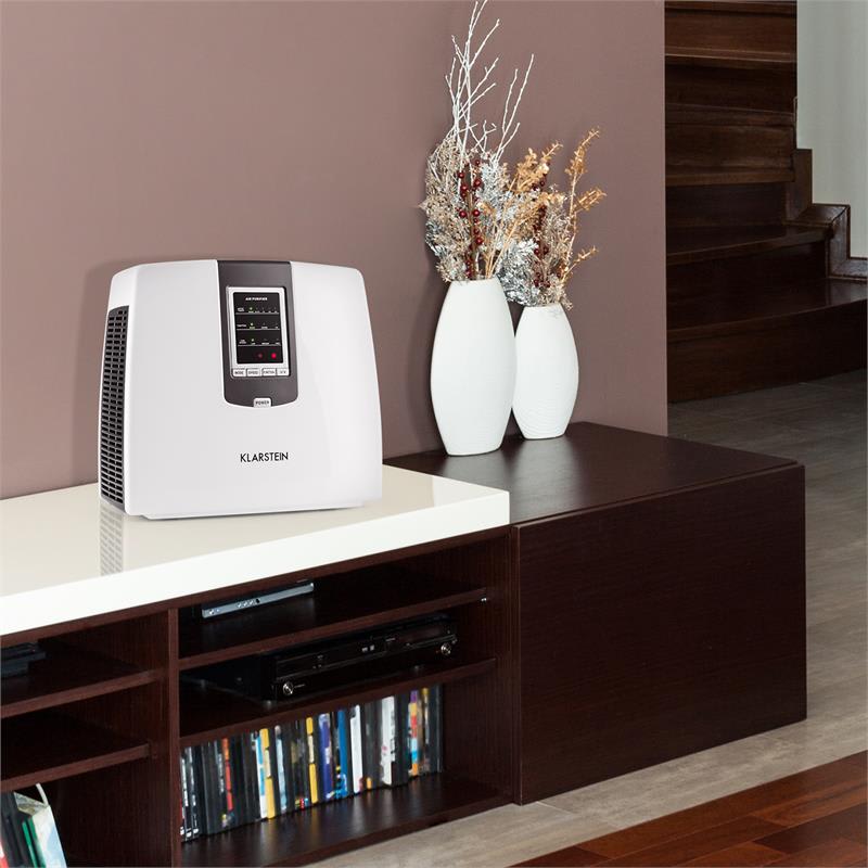 Klarstein Tramontana, čistička vzduchu, 6-v-1, Air Purifier ionizátor, ozón, UV, biela – Obrázok 2
