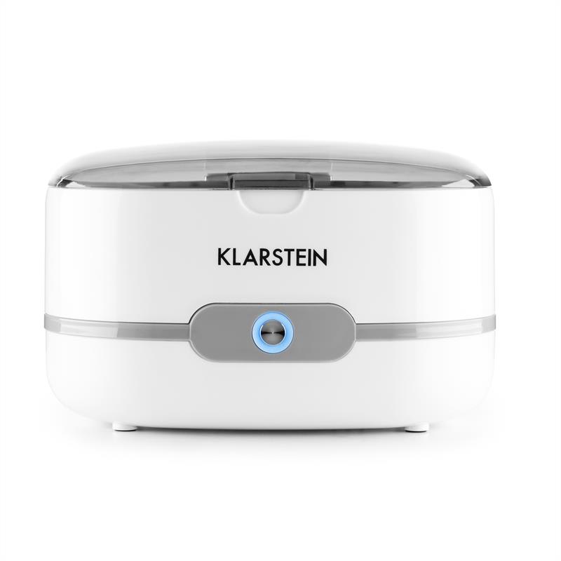 Klarstein Superpure ultrazvukový čistič, čistič okuliarov, čistič nečistôt, biela farba – Obrázok 2