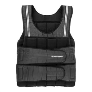 Capital Sports Vestpro 20, záťažová vesta s 20 kg závažiami, celkom 38 závaží