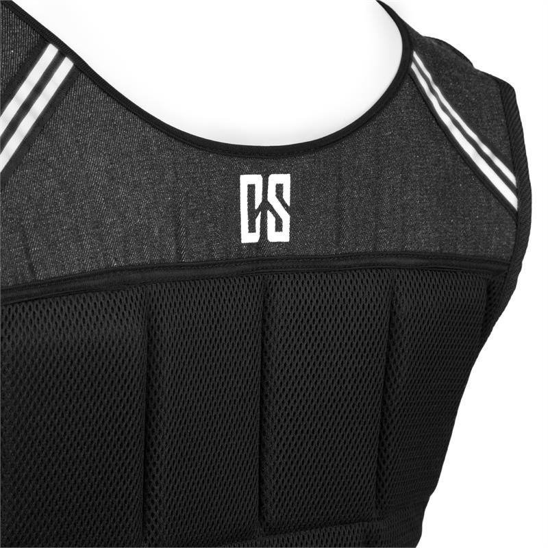 Capital Sports Vestpro 20, záťažová vesta s 20 kg závažiami, celkom 38 závaží – Obrázok 5