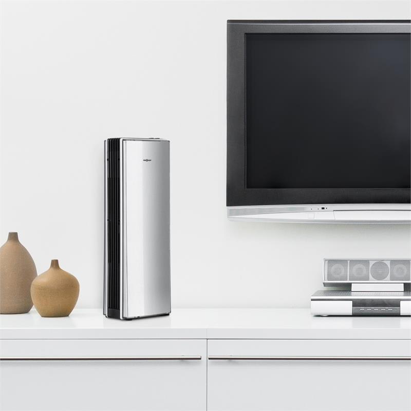 OneConcept St. Oberholz Office A, ionizátor a ventilátor, čistička vzduchu, strieborný – Obrázok 2