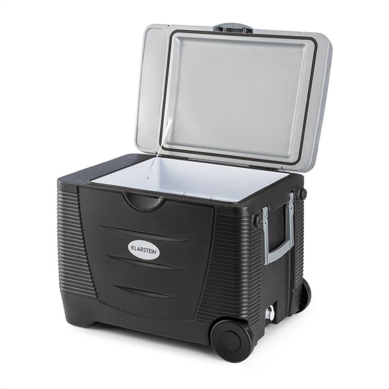Klarstein Herrenhandtasche, termoelektrický box (chlad/teplo), 45 l, A++, šedý – Obrázok 3