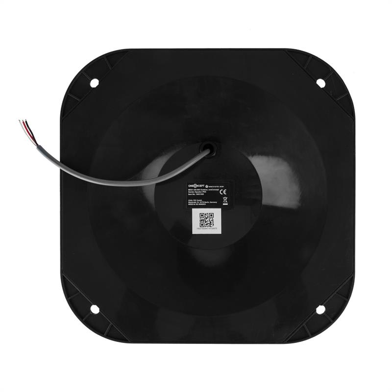 OneConcept GS 665 Outdoor, záhradný reproduktor, vonkajší reproduktor, tmavosivý – Obrázok 3