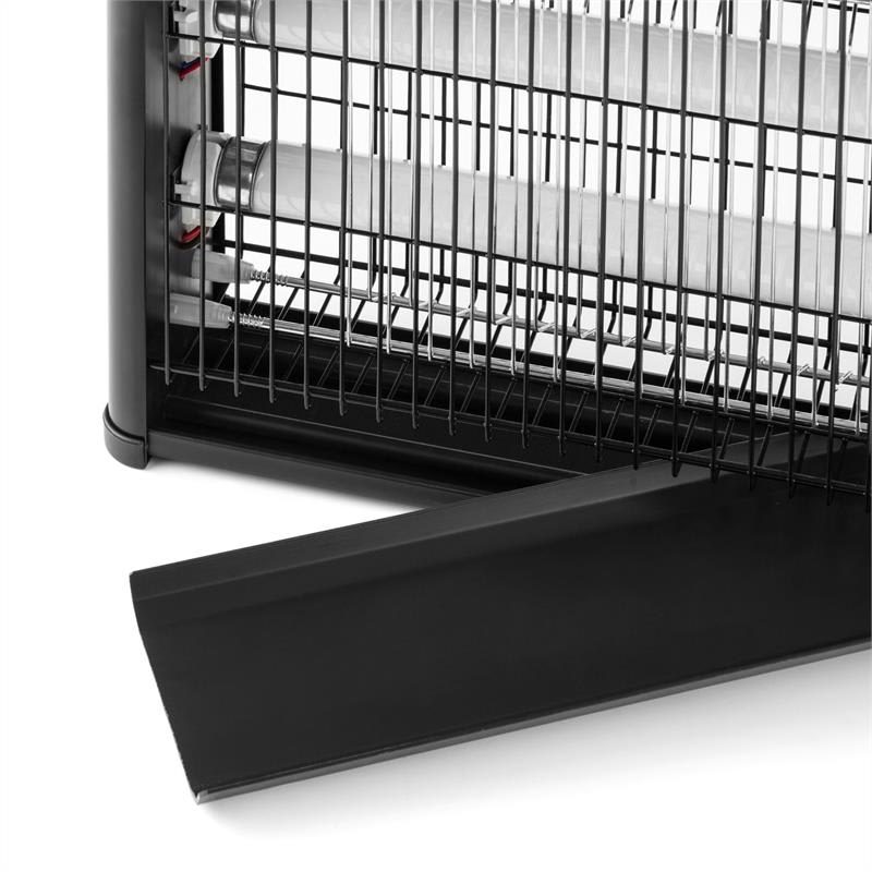 DURAMAXX Mosquito Ex 4000, 2 x 10W, čierny, elektrický hubič hmyzu, elektrická mriežka, pasca, 50 m2 – Obrázok 5