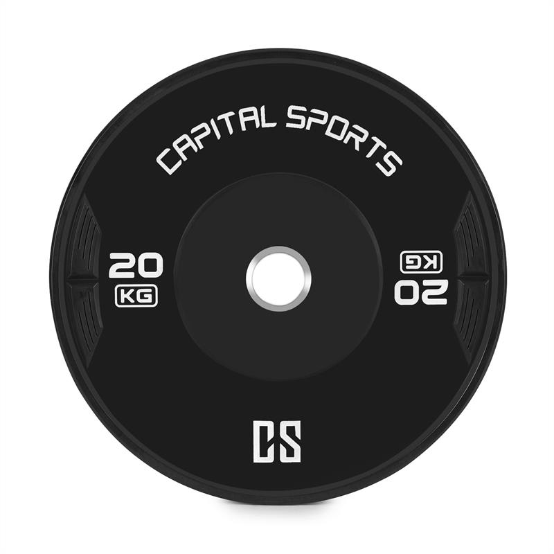 Capital Sports Elongate, bumper kotúč, závažie, guma, 20 kg