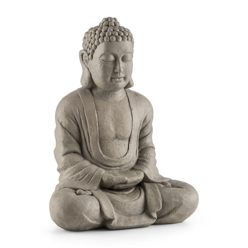 Blumfeldt Siddhartha, socha, 60 cm, sklolaminát cement, vzhľad prírodného kameňa