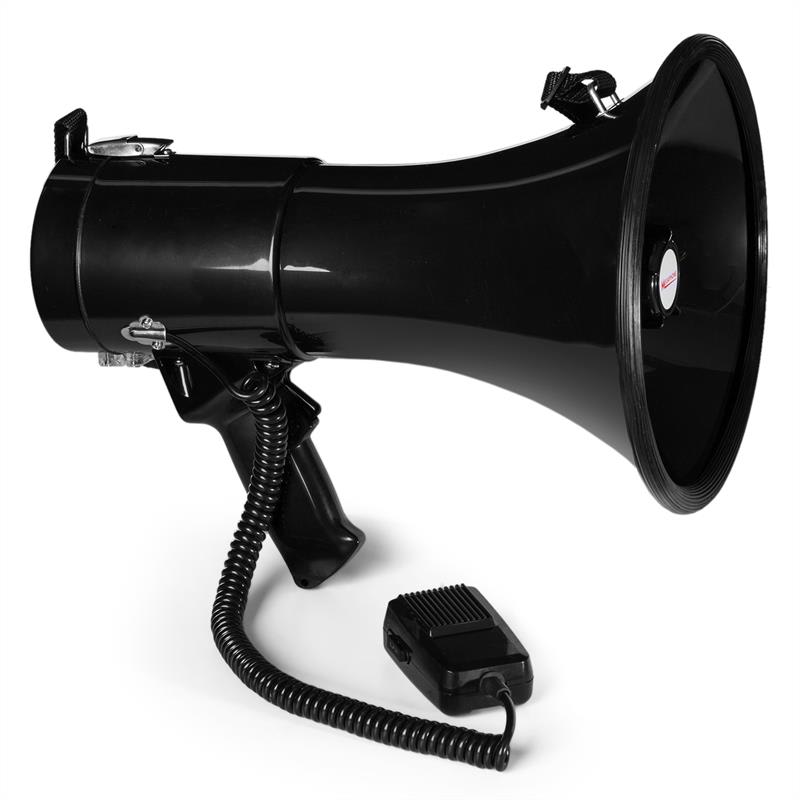 Auna 80W megafón MEGA080 700m, čierna farba – Obrázok 5