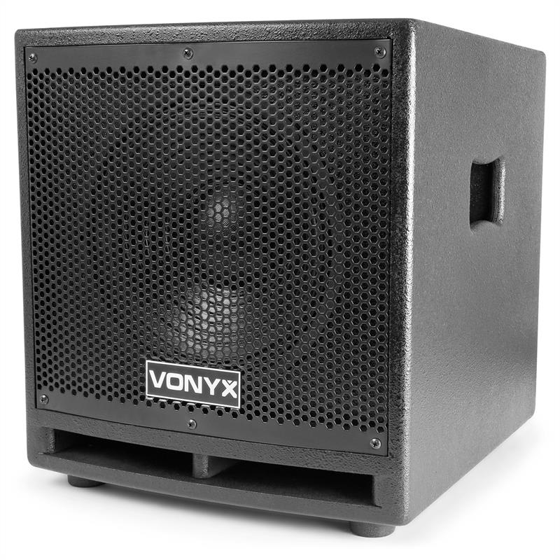 Vonyx VX1000BT 2.2 sada aktívnych reproduktorov 1000W 10"-subwoofer BT USB SD MIC AUX – Obrázok 2