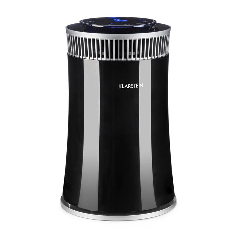 Klarstein Arosa, čistička vzduchu, ionizátor, UV lampa, automatický režim/režim počas spánku, čierna