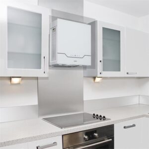 Klarstein Karree, digestor, 60 cm, nástenný, 640 m³/h, LED, nehrdzavejúca oceľ, sklo, biely