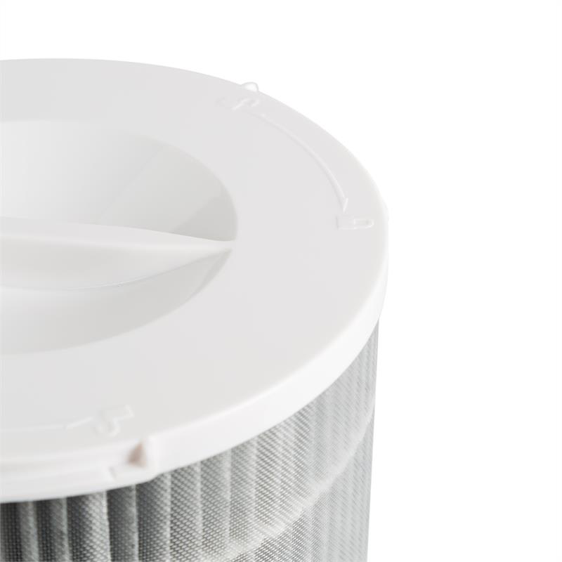 Klarstein Arosa filter, 3 komponenty, predfilter, HEPA H11, uhlíkový filter, biely – Obrázok 5