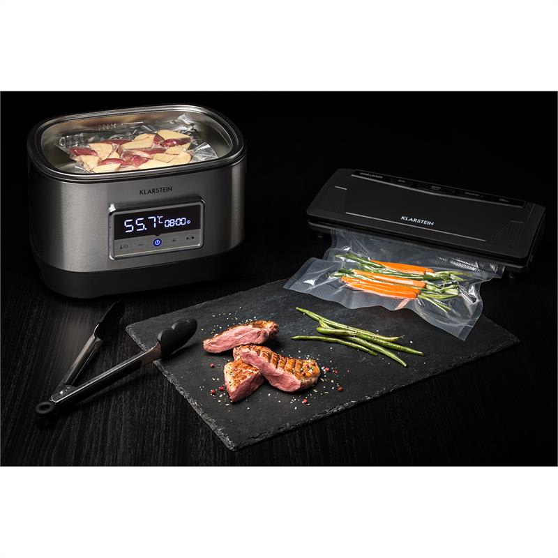 Klarstein Spa Vide Sous-Vide varič, 700W, 8l, leštená ušľachtilá oceľ – Obrázok 2