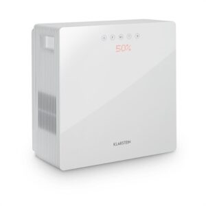 Klarstein PurePal, čistička vzduchu 2-v-1, osviežovač vzduchu, 15 W, dotykové ovládanie, biela