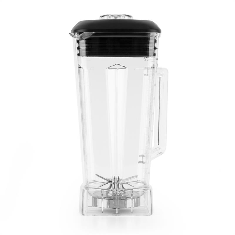 Klarstein Herakles Jar nádoba na mixovanie, plast, priehľadná, BPA-free, čierna farba – Obrázok 4