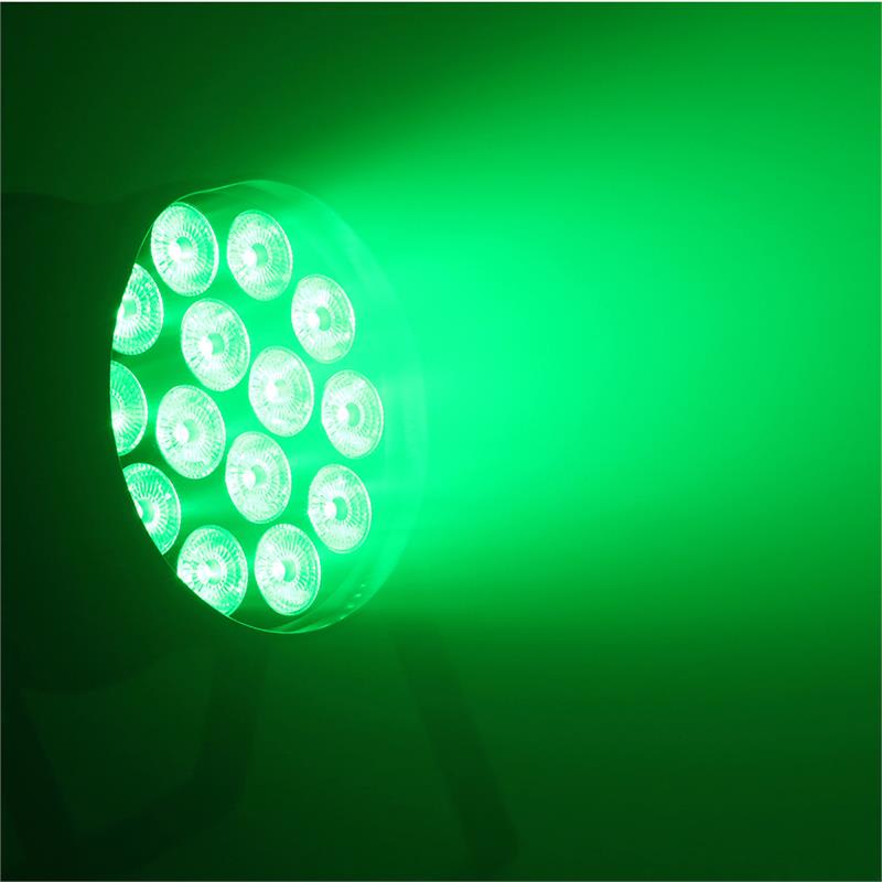 Beamz BPP225 PAR 64, LED reflektor, 6v1 LED diódy, RGBWA-UV, 200 W, čierny – Obrázok 4