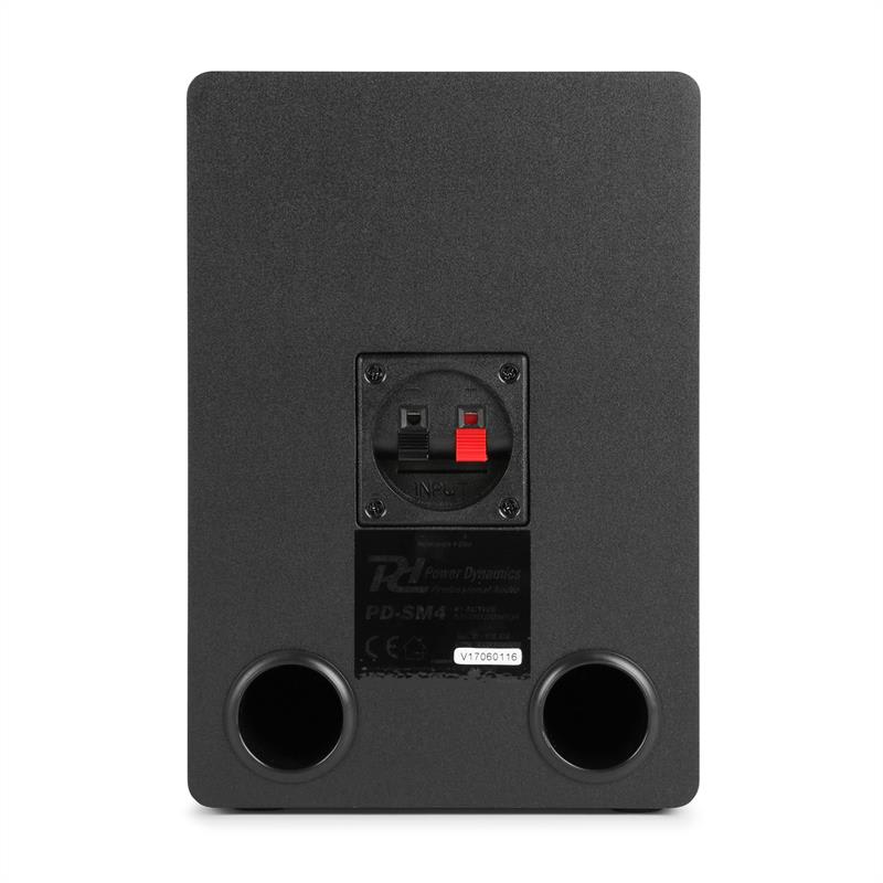 Power Dynamics PDSM4, sada reproduktorov, 2 x 60 W , čierna – Obrázok 3