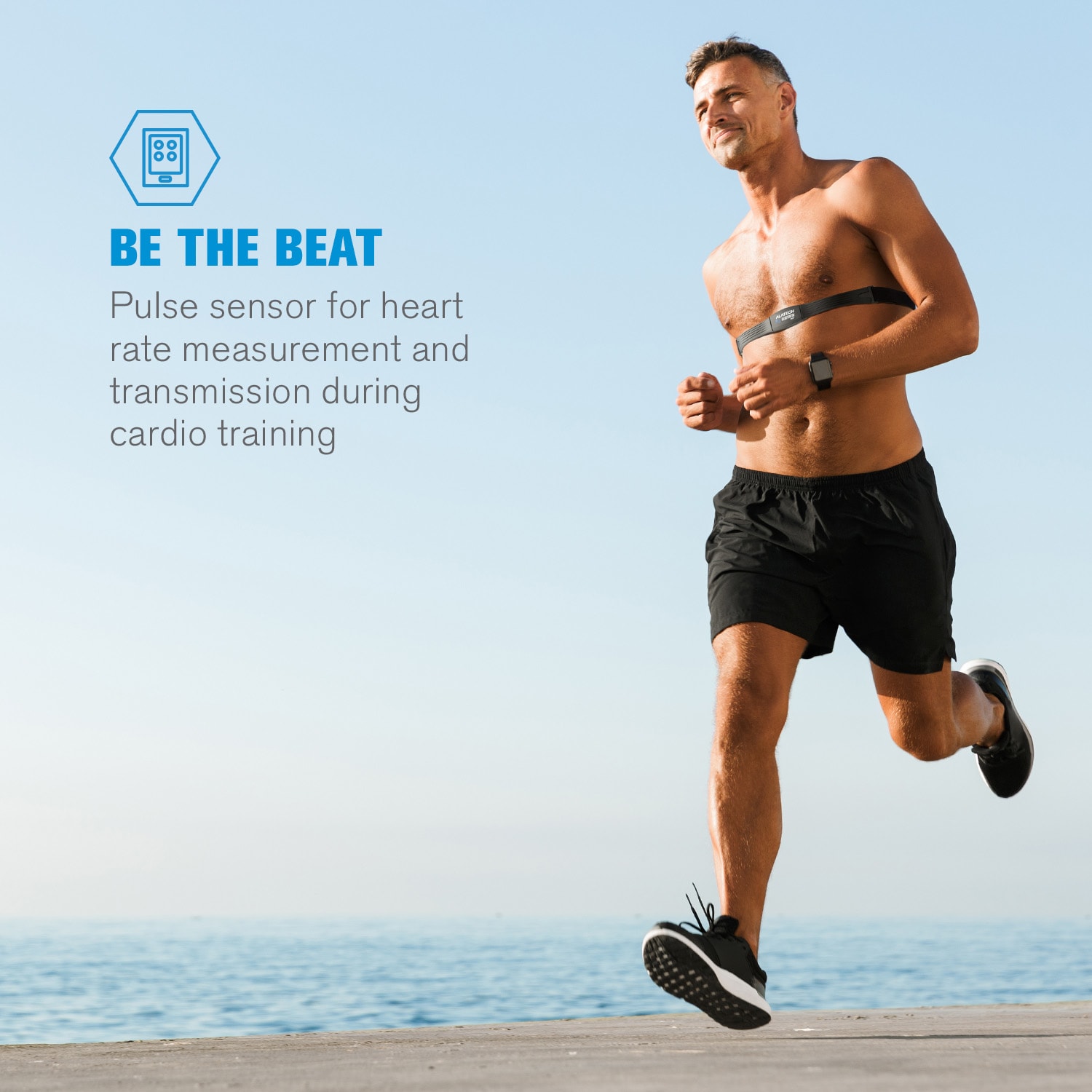 Capital Sports Alatech CS010, hrudný pás, bluetooth 4.0, IPX7, univerzálna veľkosť, čierny – Obrázok 4
