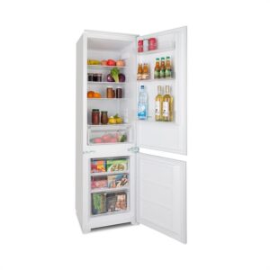 Klarstein CoolZone 250 Eco, kombinovaná chladnička s mrazničkou, 185 l/65 l, A++, LED, zabudovateľná, biela